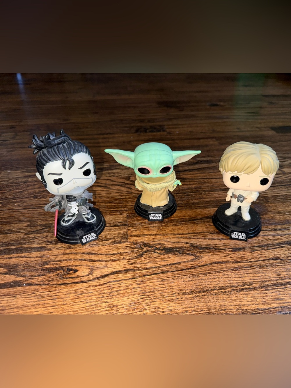 BUNDLE Funko POP! Star Wars Bobble Head Vinyl Figures Grogu Visions The Ronin